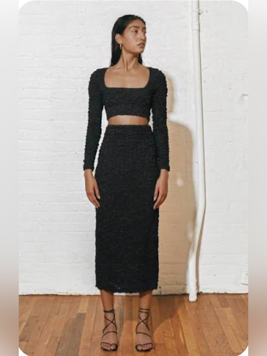 Mara Hoffman Dresses & Skirts - Mara Hoffman popcorn set Tavi Skirt (S) + Kyoko Top (XS) - New with tags